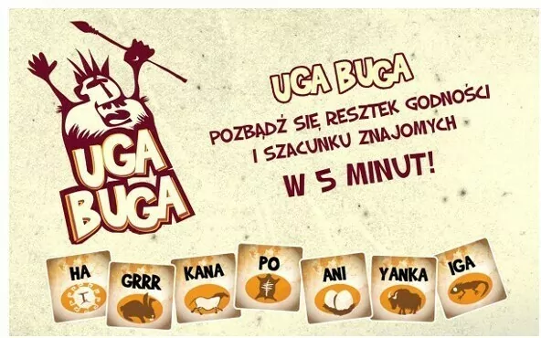Uga Buga. Zostań wodzem klanu! Przemów językiem jaskiniowców! - tantis.pl