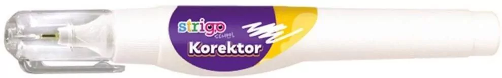 Korektor w piórze z metalową końcówką 8ml (12szt) - tantis.pl