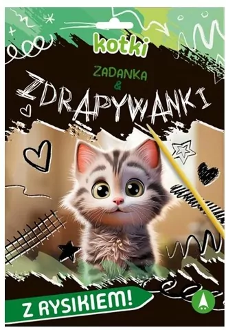 Zadanka & zdrapywanki. Kotki - tantis.pl