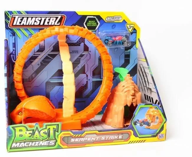 Tor samochodowy Wąż Serpent Strike + 1 autko - tantis.pl