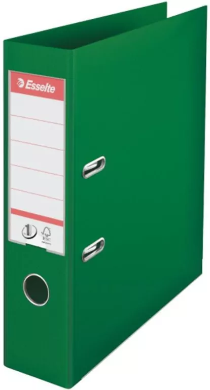 Esselte. Segregator A4/70 811360, Zielony - tantis.pl