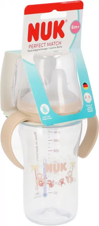 NUK. Perfect Match. Butelka. 260 ml. Małpka - tantis.pl
