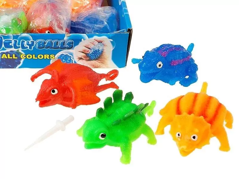 Gniotek do nadmuchiwania dinozaur MIX - tantis.pl