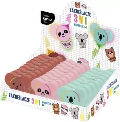 Zakreślacze z figurką 3w1