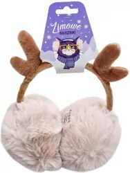 Zimowe nauszniki z rogami