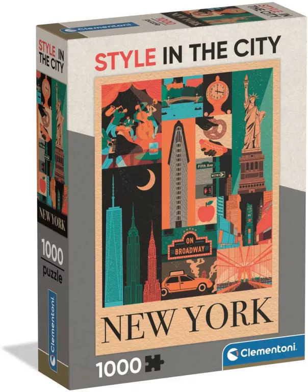 Puzzle 1000 New York - tantis.pl