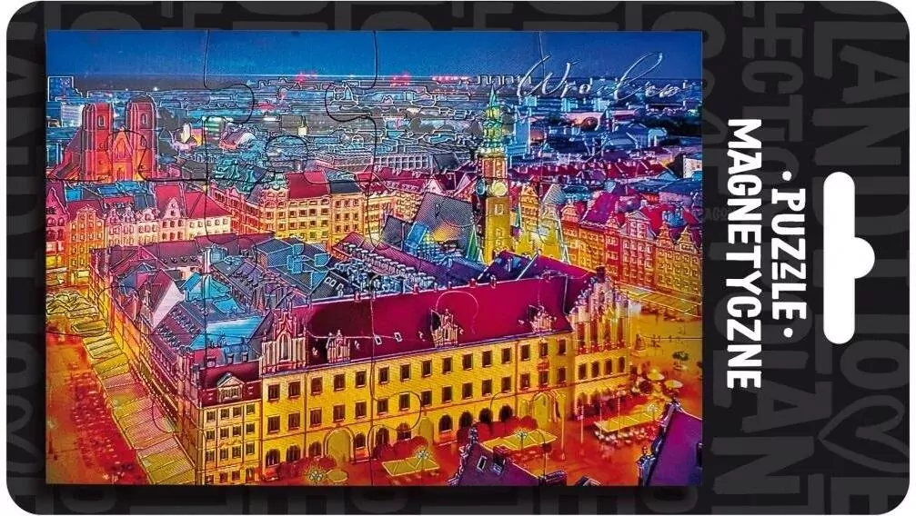 Magnes puzzle Wrocław ILP-MAG-PUZZ-WR-01 - tantis.pl