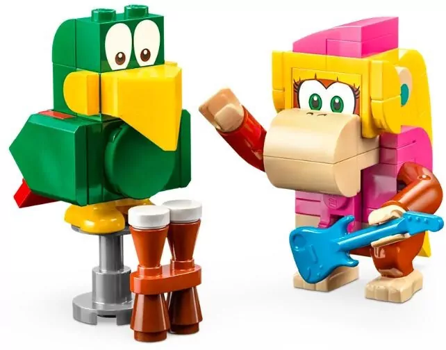 LEGO® Super Mario. Dżunglowy koncert Dixie Kong — zestaw rozszerzający. 71421 - tantis.pl