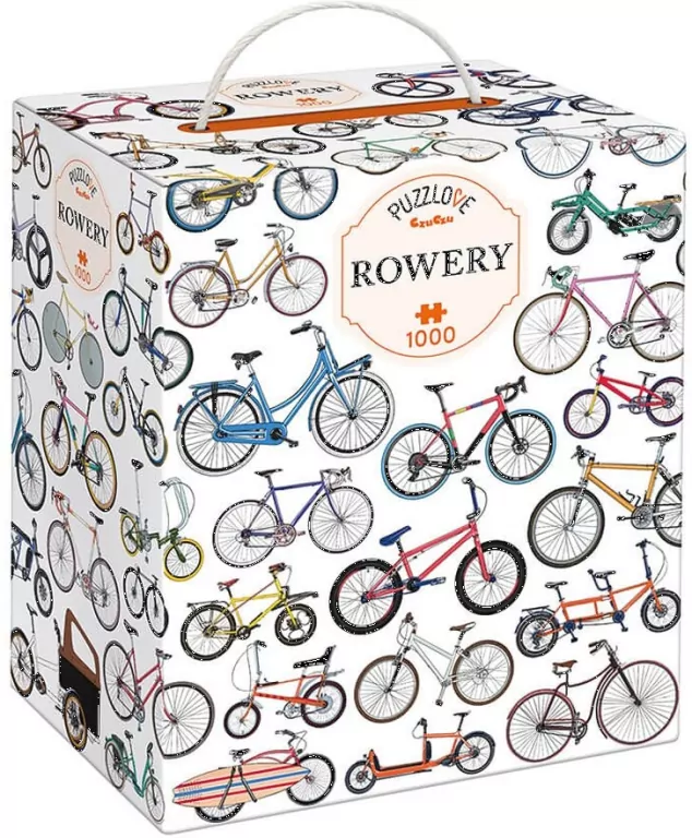 CzuCzu. Puzzlove. Rowery 1000 el. - tantis.pl