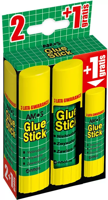 Klej w sztyfcie Glue Stick. 2 szt. 22g + dodatkowy klej 8g - tantis.pl