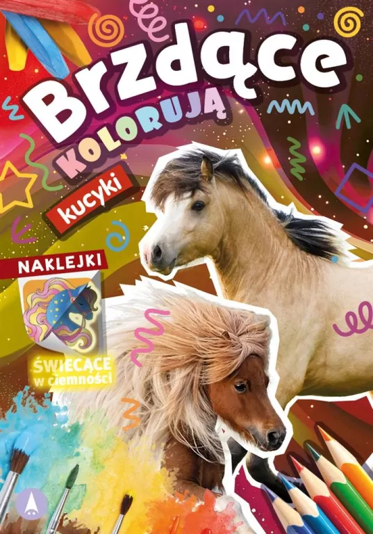 Brzdące kolorują. Kucyki - tantis.pl