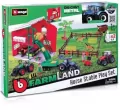 Horse Stable Playset Tractor BBURAGO - tantis.pl