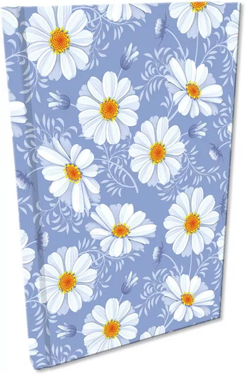 Notes A5 kratka Soft Touch Stokrotki Retro - tantis.pl