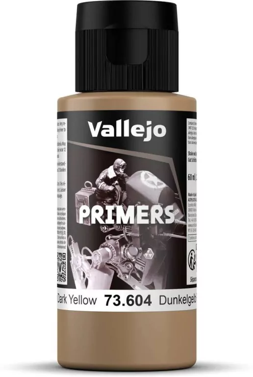 Vallejo: 73.604 - Primers - German Dark Yellow (60 ml) - tantis.pl