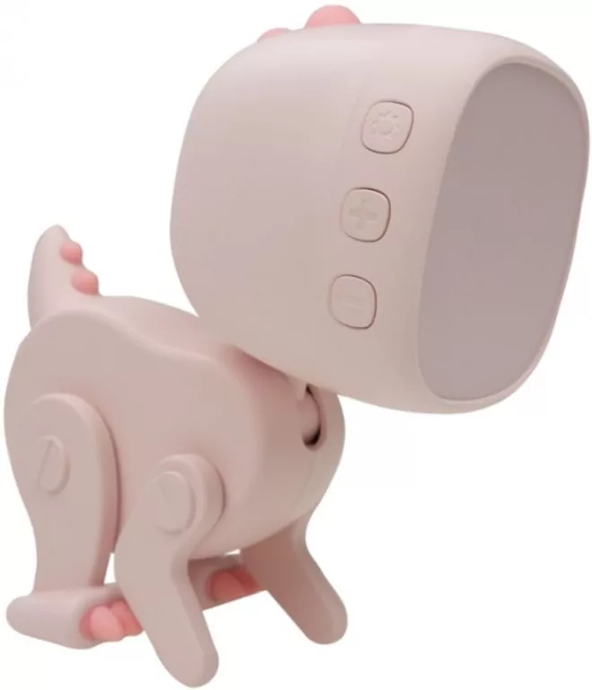 Budzik robo dino różowy - tantis.pl