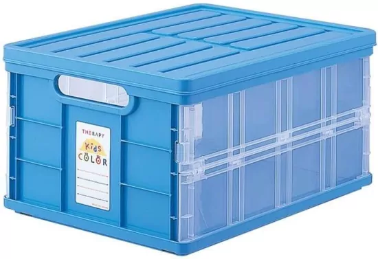 Składane pudełko z pokrywką Kids Color niebieski