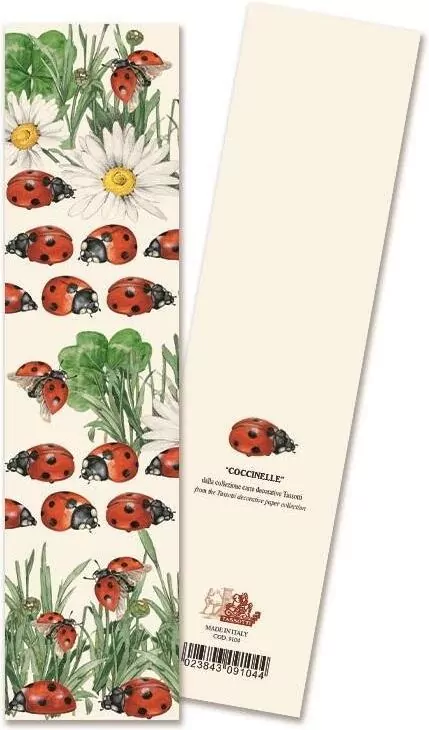 Zakładka do książki Coccinelle opakowanie 2 sztuk - tantis.pl