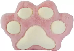 Poduszka kocia łapka różowa