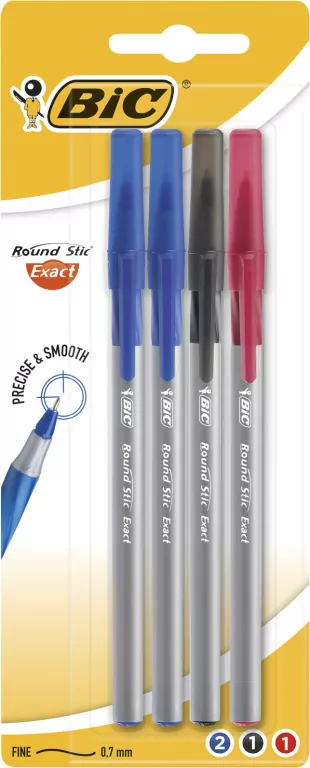 Długopis. Round Stic Exact. Mix - tantis.pl
