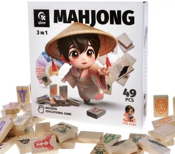 Dra drewniana Madżong 49el - tantis.pl