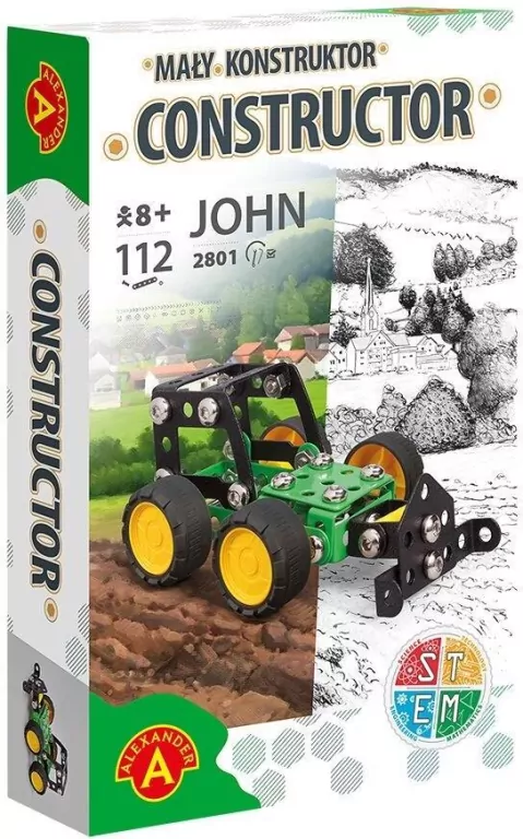 Mały Konstruktor - John 8+ - tantis.pl