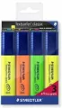 Zakreślacze Textsurfer 3 kolorów + 1 STAEDTLER - tantis.pl