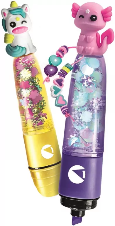 Clementoni Crazy chic Mini fabryka zakreślaczy Magiczne zwierzęta Trendy animals 18167 - tantis.pl