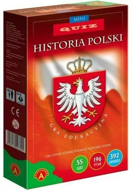 Quiz. Historia Polski. Gra edukacyjna ALEXANDER - tantis.pl