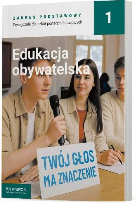 Edukacja obywatelska 1. Podręcznik dla szkół ponadpodstawowych. Zakres podstawowy - tantis.pl