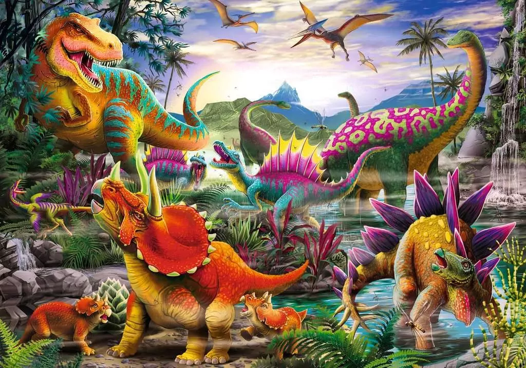 Puzzle 35. T-rex. 051601 - tantis.pl
