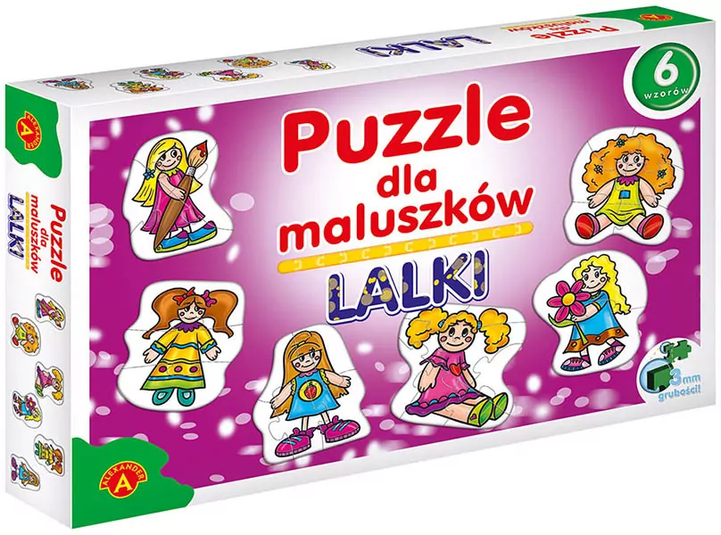 Puzzle dla maluszków. Lalki - tantis.pl
