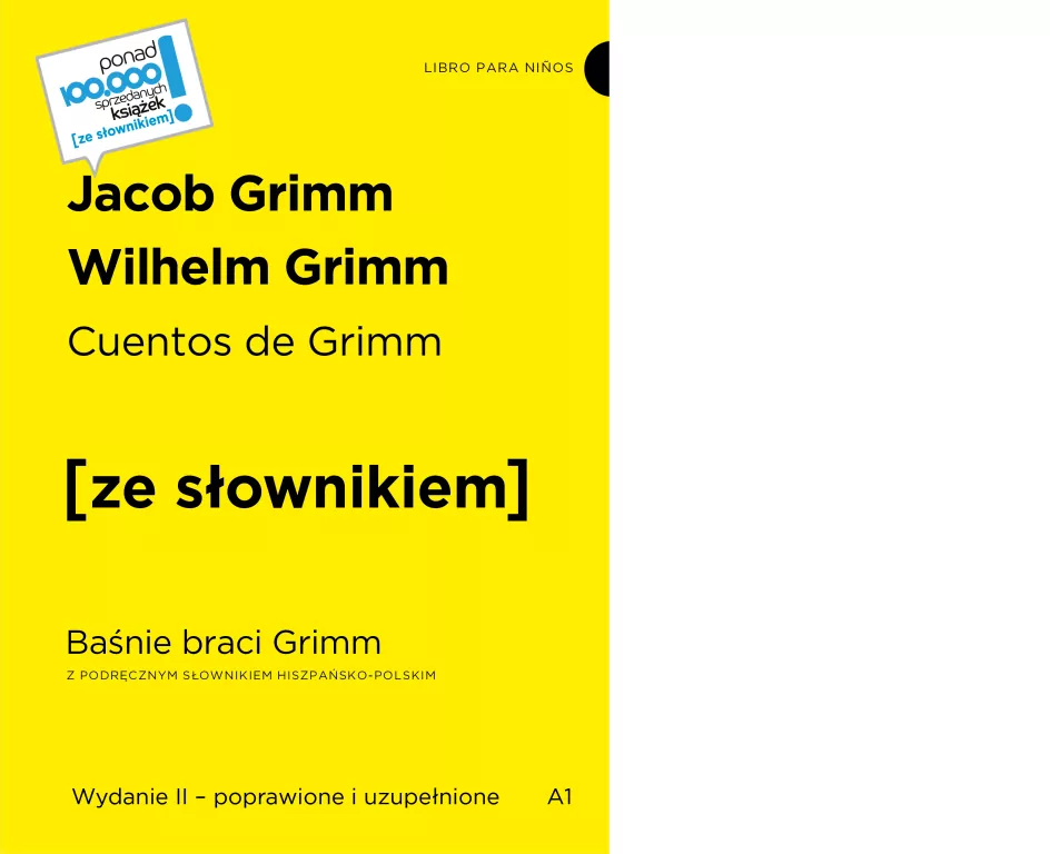 Baśnie braci Grimm. Cuentos de Grimm Z podręcznym słownikiem hiszpańsko-polskim - tantis.pl