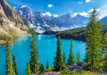 Puzzle 500. Spring at Moraine Lake, Canada - tantis.pl