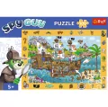 Puzzle 100 Obserwacyjne - Spy Guy Statek TREFL - tantis.pl