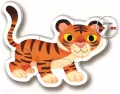 Clementoni. Moje pierwsze puzzle. Wild animals - tantis.pl