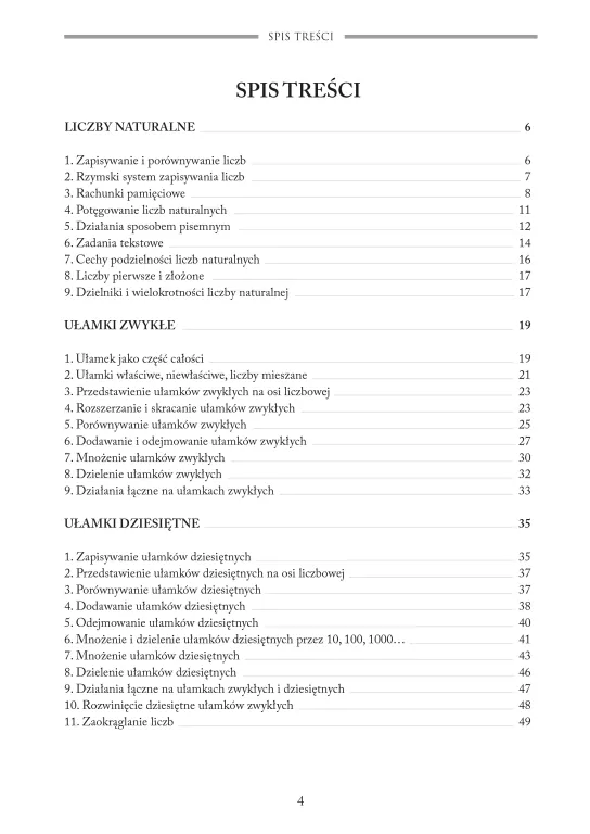 Zbiór zadań z matematyki dla uczniów klas IV-VI szkół podstawowych. Wydanie II zmienione - tantis.pl
