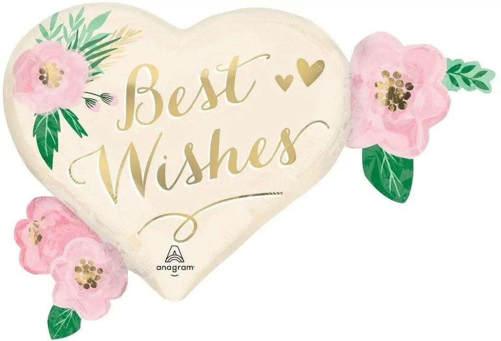 Balon foliowy Wedding 68x50cm - tantis.pl