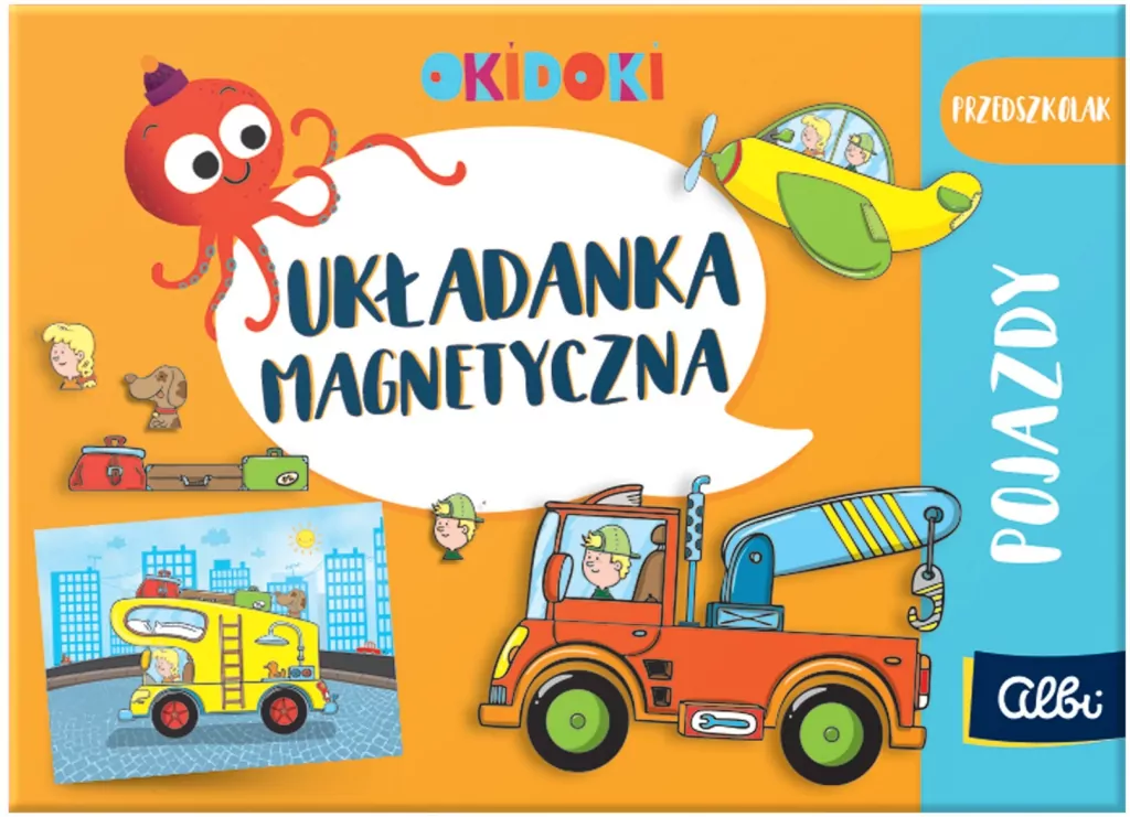 Układanka magnetyczna OKIDOKI - tantis.pl