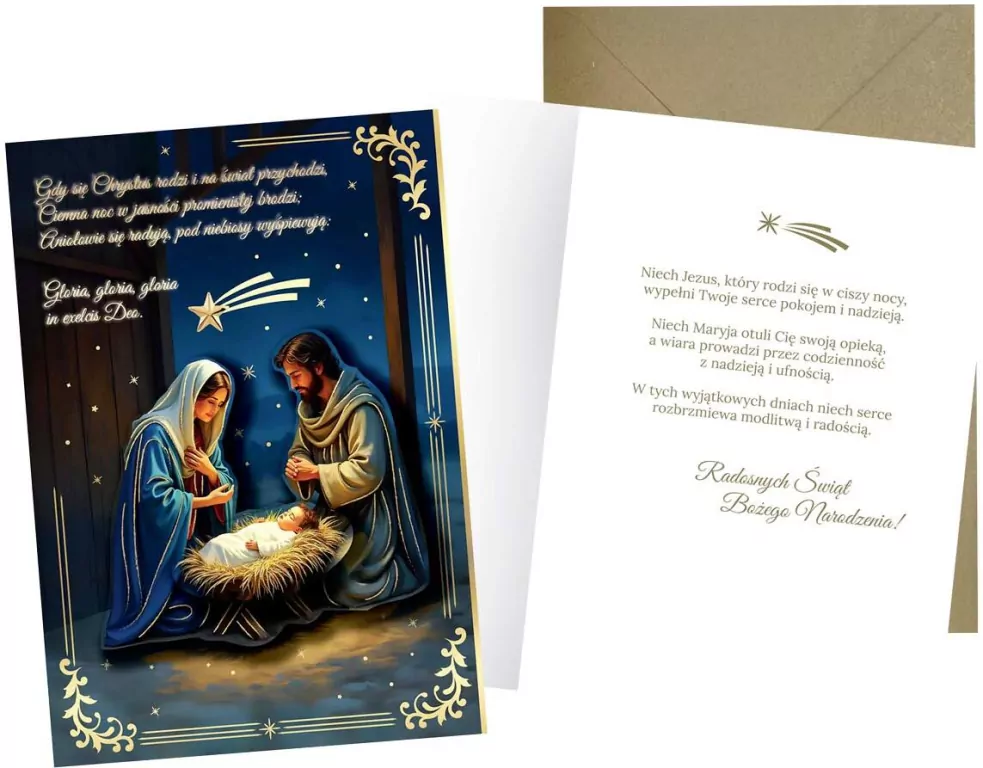 Karnet B6 Boże Narodzenie - tantis.pl