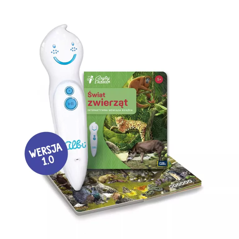 Świat Zwierząt. Zestaw z piórem. Czytaj z Albikiem - tantis.pl