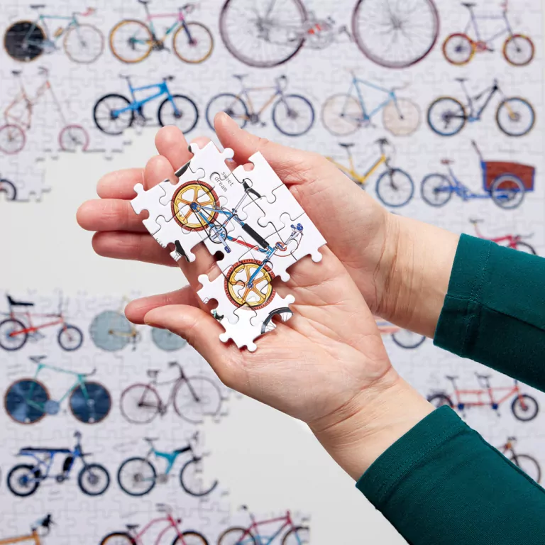 CzuCzu. Puzzlove. Rowery 1000 el. - tantis.pl