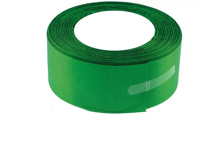 Wstążka satynowa 50mmx32m. Zielona - tantis.pl