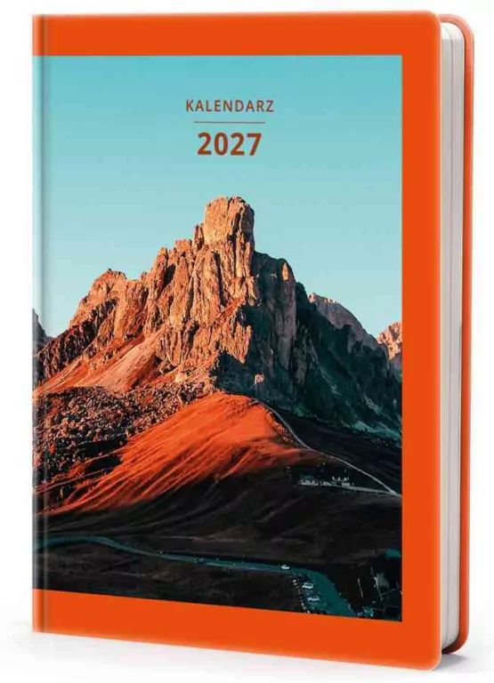 Kalendarz 2027 A6 Dzienny Góry - tantis.pl
