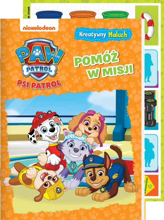Pomóż w misji. Kreatywny Maluch cz. 8 Psi Patrol - tantis.pl