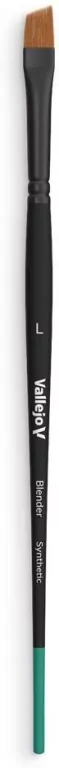 Vallejo: B05003 - Blender - Flat Angled Brush - Synthetic L - tantis.pl