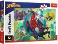 Puzzle 100 Spiderman Pajęczna TREFL - tantis.pl