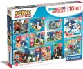 Puzzle 10 w 1 Super Color. Sonic - tantis.pl