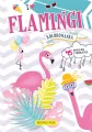Flamingi. Kolorowanka z naklejkami. - tantis.pl