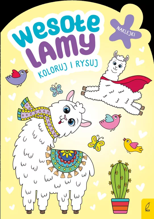 Koloruj i rysuj. Wesołe lamy - tantis.pl
