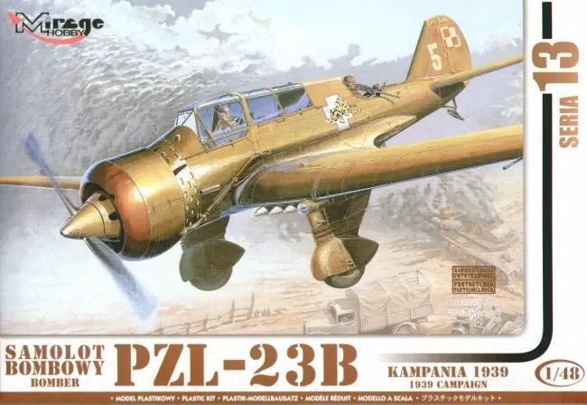 Samolot Bombowy PZL-23B. Kampania 1939. Seria 13 - tantis.pl